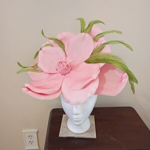 Pink Derby Fascinator